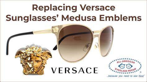 versace sunglasses customer service|versace eyeglass replacement parts.